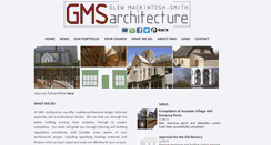Desktop Screenshot of gmsarch.co.uk
